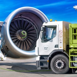Institut für Wärme und Oeltechnik / Flugzeugverkehr Header / Blog