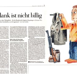 Niels Schröder: Illustration für „Die Zeit