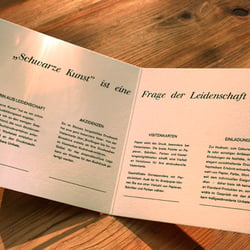 Innenteil des Imageprospektes