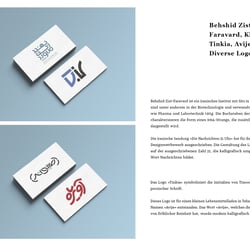 Behshid Zist  Faravard, Khabar 21, Tinkia, Avije – Diverse Logobeiträge