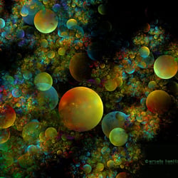 Die Welt der bunten Bubbles