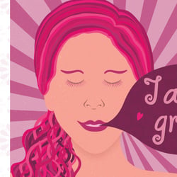 Illustration „I am great“