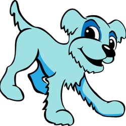 Blauer Hund – Sympathiefigur