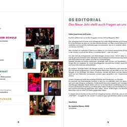 Inhaltsübersich / Editorial