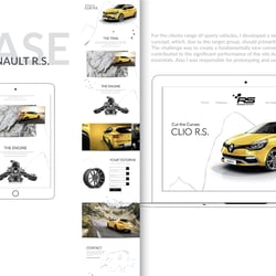 UI/UX-Case Renault Landingpage