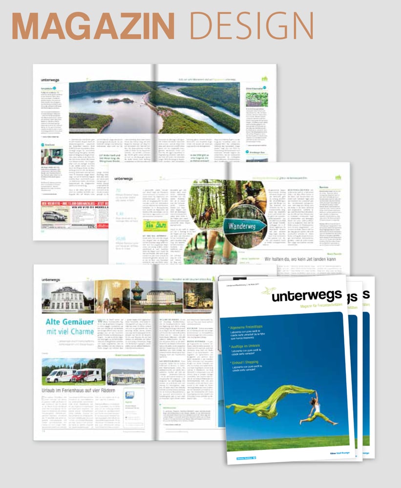 Magazin „unterwegs“ dumont buchverlag