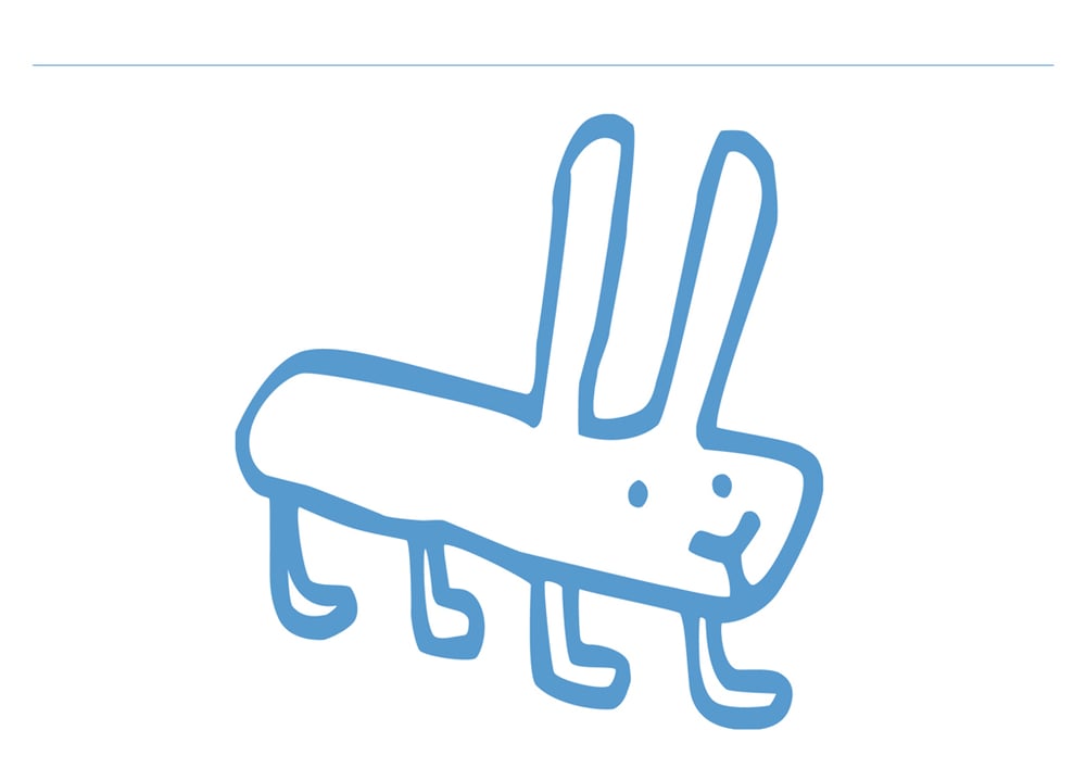 Hase für das bunnymandala von pictoplasma