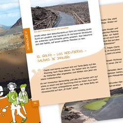 Layout und Reinzeichnung Lanzarote Reiseführer für Kinder