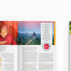 Reisekatalog Doppelseite