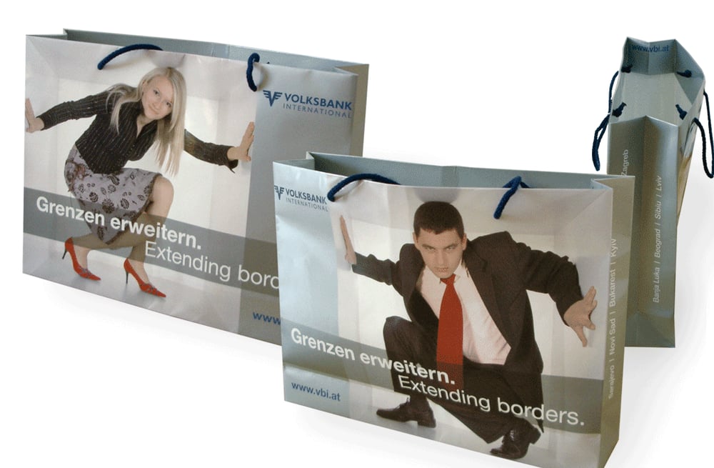 Tasche für Volksbank Int. (im Auftrag von Agentur be.public)