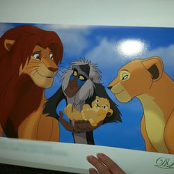 Illustration – The Lion King Print