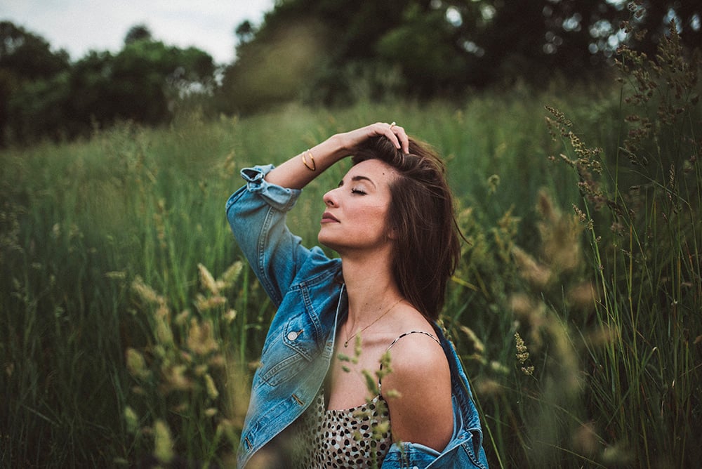 Portraitfotografie Kiel Girl Outdoor Shooting Kiel enjoy