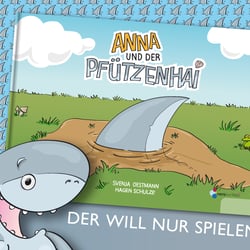 Kinderbuch Illustrationen für Anna und der Pfützenhai