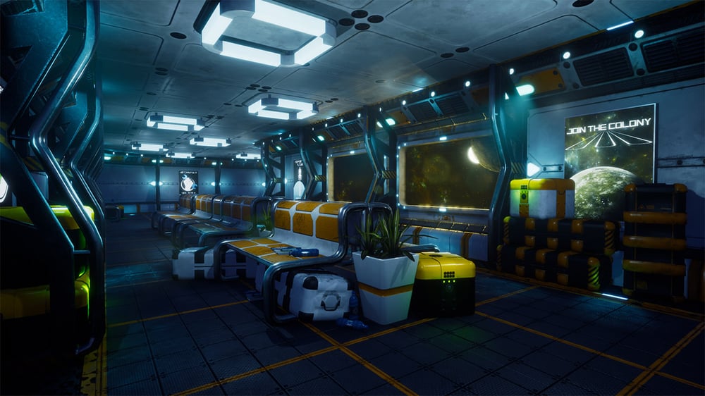 modulares Sci-fi Environment