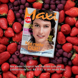 Maxi Frauenzeitschrift // Idee & Layout