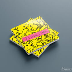 Buchcoverentwurf + Mockup 1