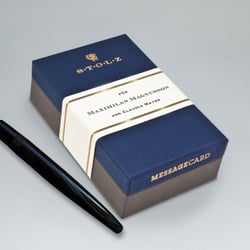 MessageCard Classic in handgefertigter Box