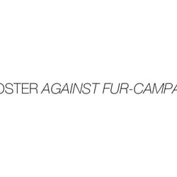// POSTER DESIGN_Against fur-Campaign, BAU Barcelona