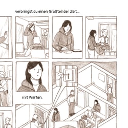 „Besuch“ – Comicepisode über die Begleitung in der Haft