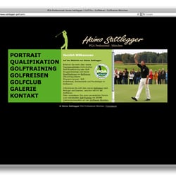 Website Haimo Sattlegger Golf