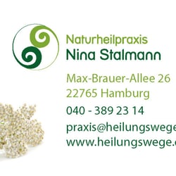 Visitenkarte – Naturheilpraxis Nina Stalmann – Hamburg Altona