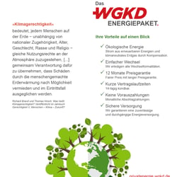 WGKD, Flyer „Privatenergie“