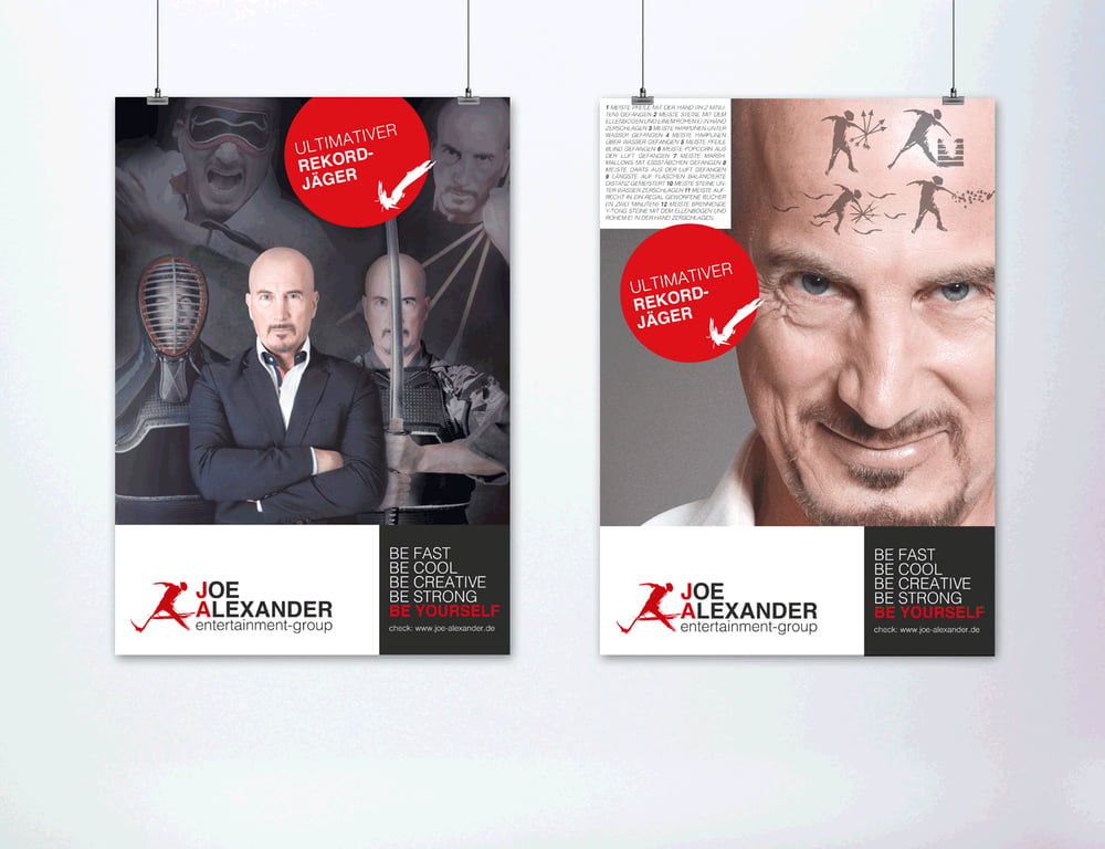 Plakate für Joe Alexander entertainment-group