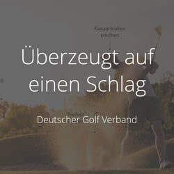 Überzeugt auf einem Schlag