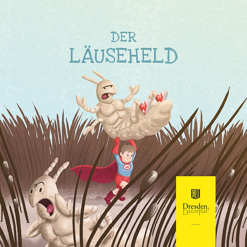 Titelbild „Der Läuseheld“