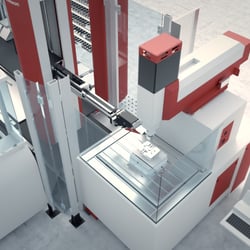 Beispiel technische Renderings / Animation z.B. Roboter Automation