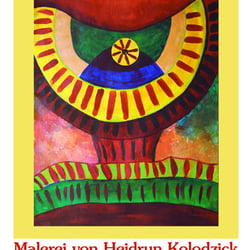Plakat für 2. Ausstellungseröffnung 2010 in der RothenBurg