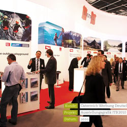Österreich Werbung – Ausstellungsgrafik ITB2010