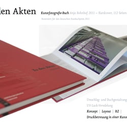 Buch- und Umschlaggestaltung