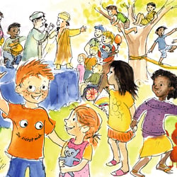 Titelillustration Zentrum Kinder Kirchentag 2017