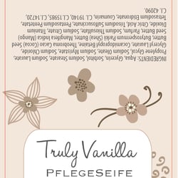 FS007 60×105mm Pflegeseife Truly-Vanilla