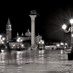 Piazetta, St. Marco bei Nacht
