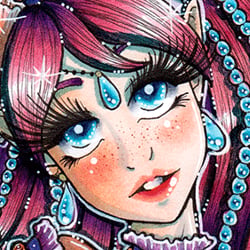 Purple Beauty, DIN A5