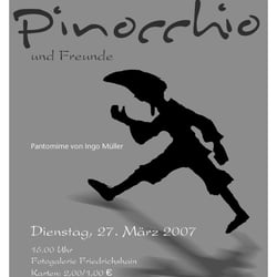 Plakat – Gestisches Theater, PINOCCHIO