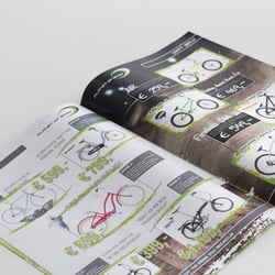 Broschüre Handelswerbung Planet of Bikes GmbH