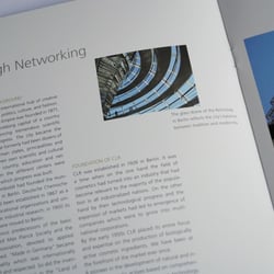 Innenseite CLR-Imagebroschüre
