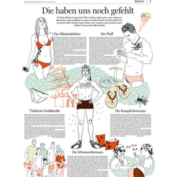 Badetypen / Berliner Morgenpost