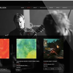 Website design – pettercarlsen.com