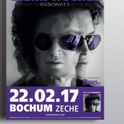 Plakatdesign „Glenn Hughes“