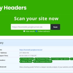 securityheaders