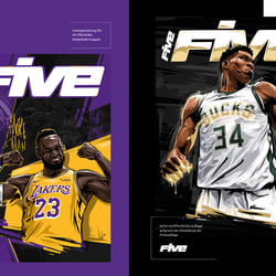 Cover Gestaltung / Five