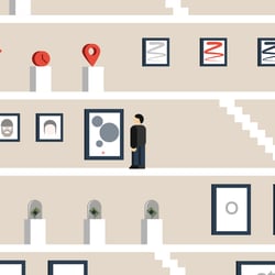Ausstellung (Explainer Navigationssystem „stroll“)