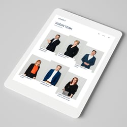 UX und Gestaltung Oseon Website