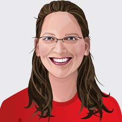 KUNDE: LITE Games // Profil Illustration des neuen Team-Mitgliedes