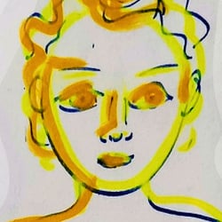 2020 illustration spontanée portrait