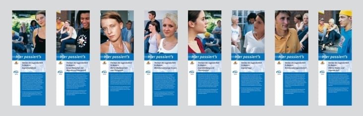 Plakate, Banner